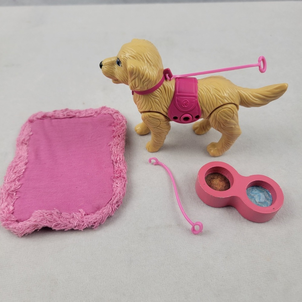 Barbie Strolling Pups Dog And Accessories